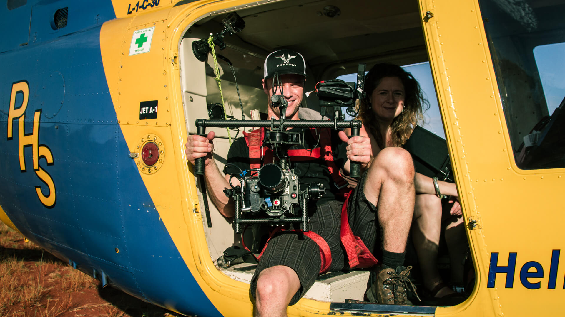 MoVI Operator Sam Nuttmann - Australia - BBC, Wonders Of The Monsoon - helicopter operating
